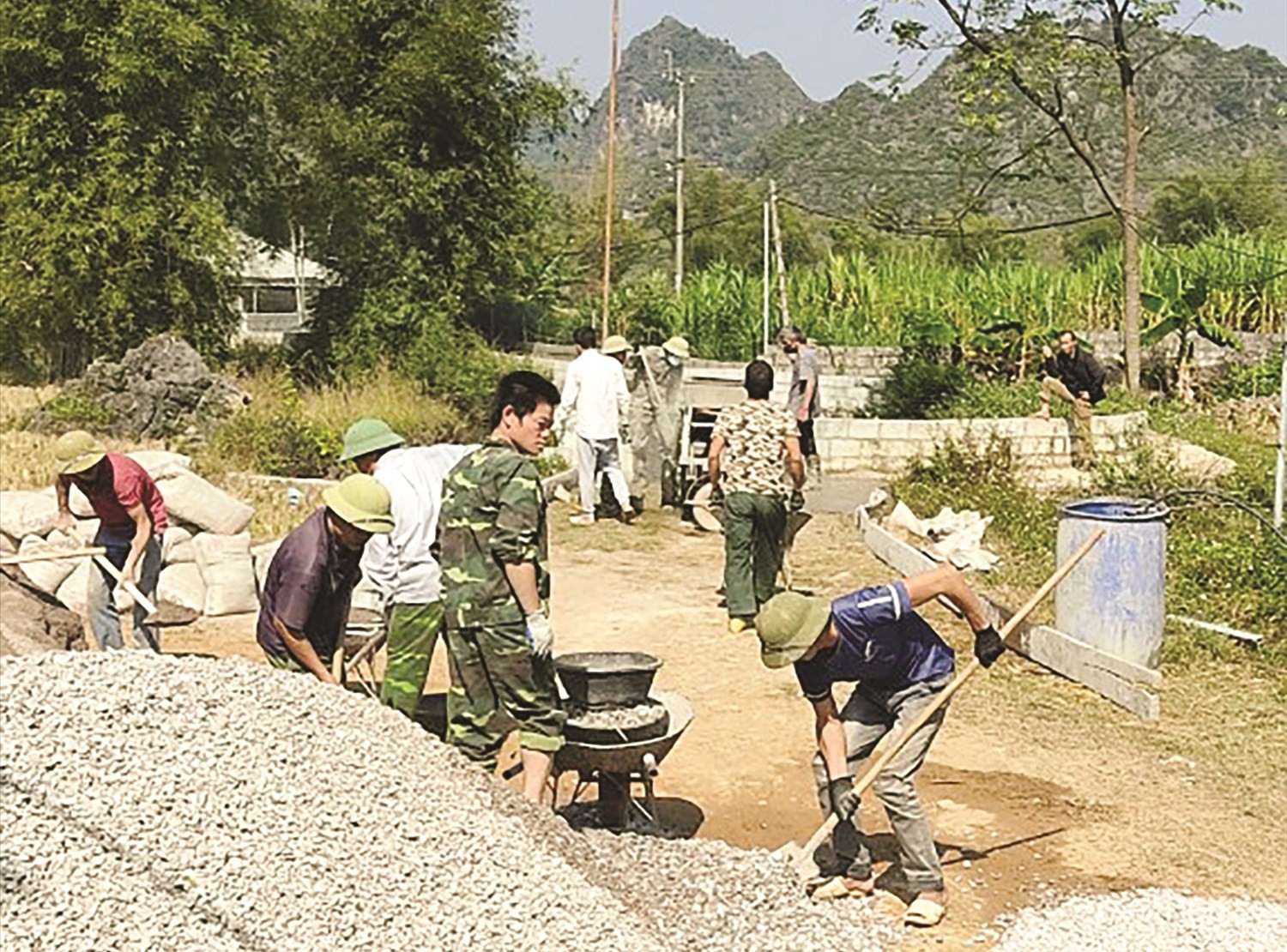 Vùng đồng bào DTTS có bước phát triển mạnh mẽ từ quá trình triển khai hiệu quả các chính sách dân tộc của Đảng, Nhà nước. (Ảnh: Mạnh Cường)