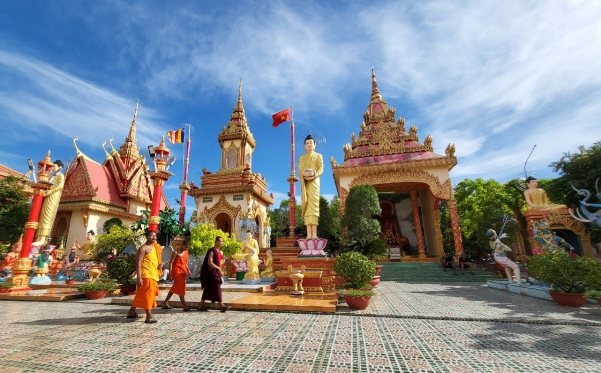 Một góc chùa Xiêm Cán