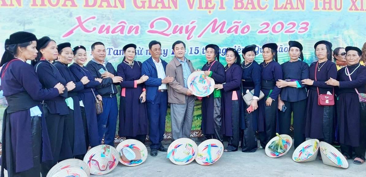 Các nghệ nhân dân gian tham gia Lễ hội 