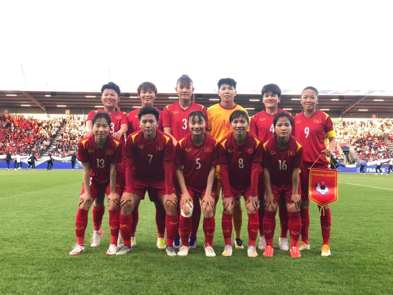 Đội tuyển nữ Việt Nam đang chuẩn bị tích cực cho hành trình tại World Cup nữ 2023  (Ảnh VFF)
