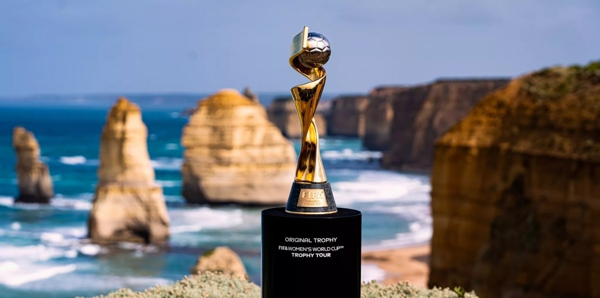 Cúp Vàng World Cup nữ 2023 dừng chân ở Việt Nam trong 2 ngày 4 và 5/3 (Ảnh FIFA)