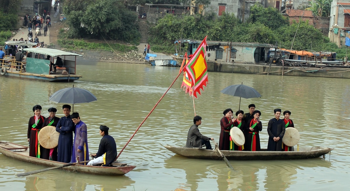 Hát quan họ trên sông
