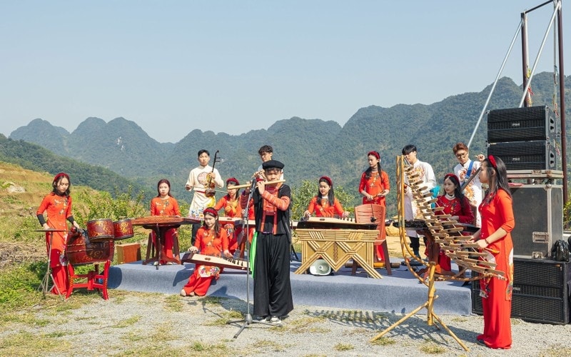 Một chương trình thử nghiệm của Solla Music tại Pù Luông (Thanh Hóa). (Ảnh: Solla Music) Một chương trình thử nghiệm của Solla Music tại Pù Luông (Thanh Hóa). (Ảnh: Solla Music)