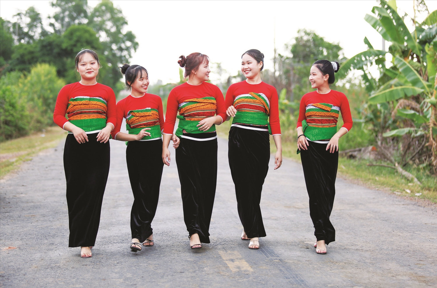 Một trong số các thành viên của đội múa do Trang dẫn dắt