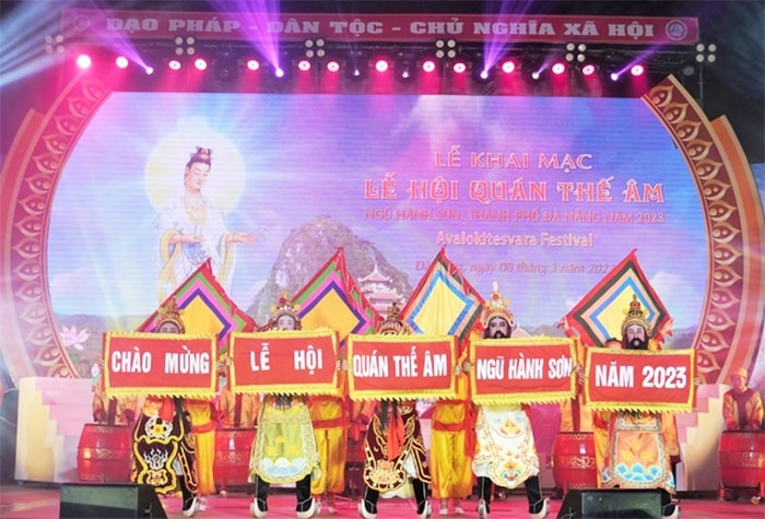 Lễ hội Quán Thế Âm Ngũ Hành Sơn năm 2023 chính thức khai