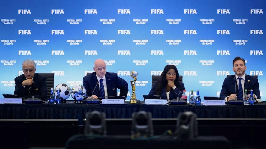 Cuộc họp hội đồng của FIFA diễn ra tại thủ đô Kigali của Rwanda hôm 14/3 (Ảnh: FIFA)