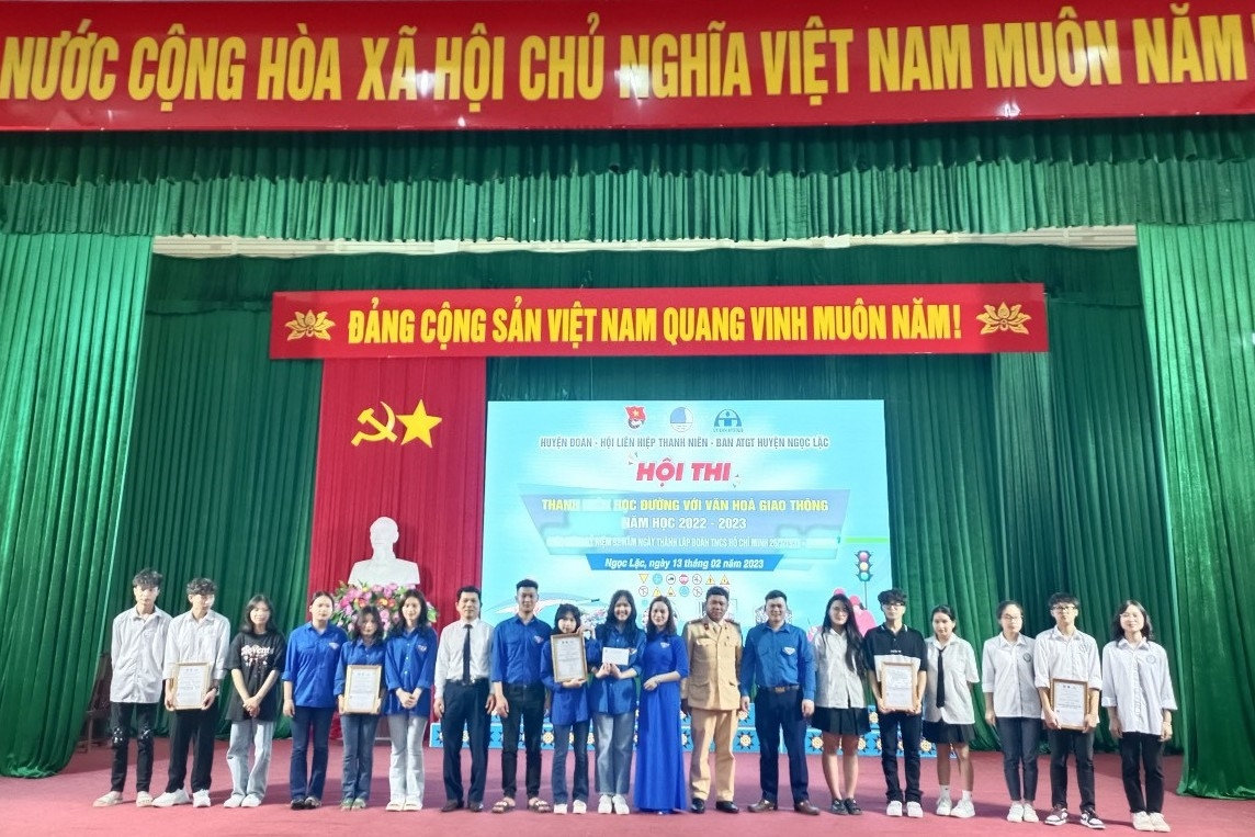 Huyện Ngọc Lặc đẩy mạnh tuyên truyền pháp luật về ATGT trong trường học