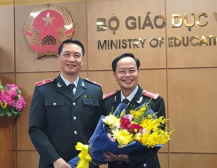 Ông Lê Đình Nghị trong buổi Lễ công bố Quyết định