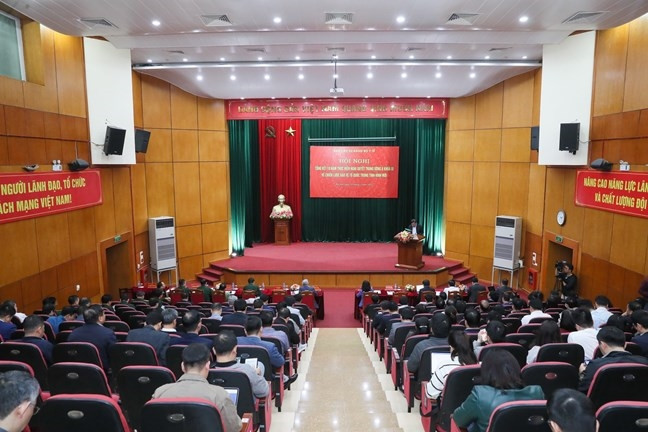 Quang cảnh Hội nghị. (Ảnh Quang Vinh)