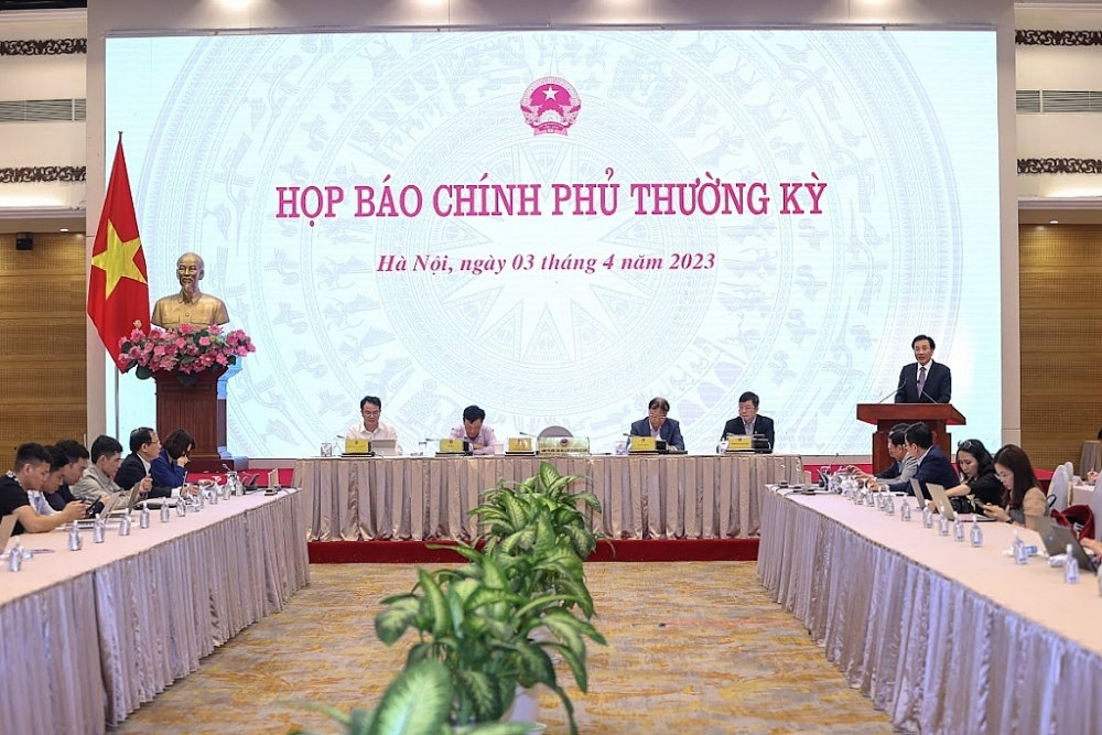 Quang cảnh họp báo Quang cảnh họp báo