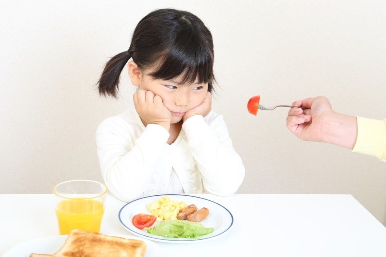 Trẻ có biểu hiện mệt mỏi, ít hoạt động, nhanh mệt khi vận động, kém ăn, ăn không ngon miệng là dấu hiệu thiếu máu. Ảnh minh họa.
