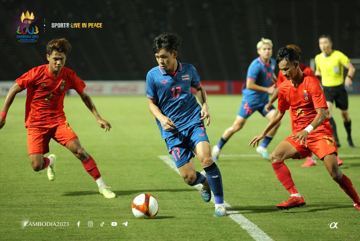 U22 Thái Lan dễ dàng hạ gục U22 Myanmar
