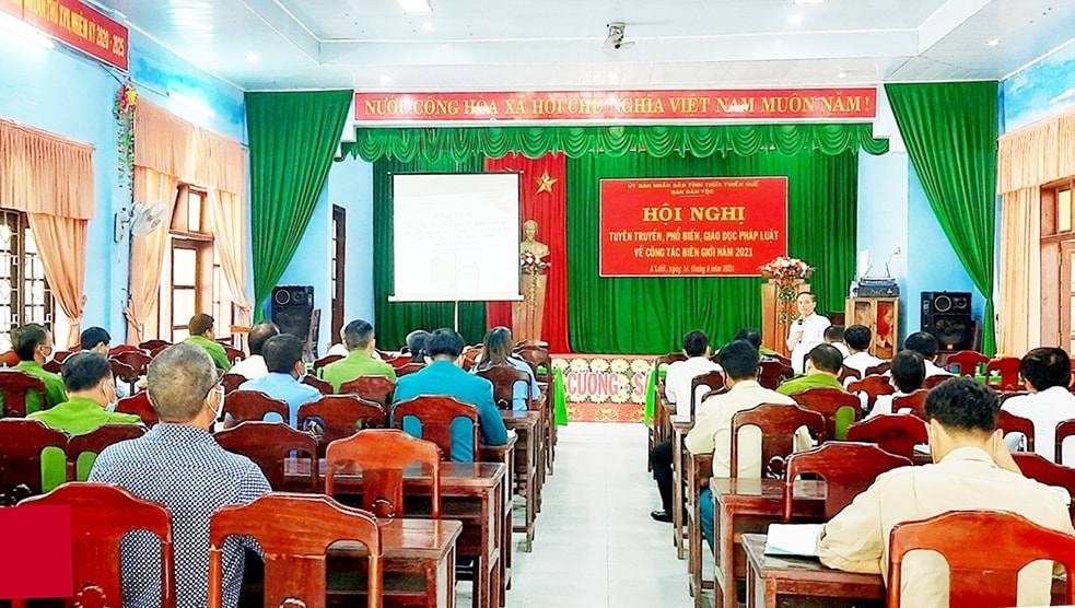 Từ đầu năm 2023 đến nay, 11 hội nghị trực tiếp phổ biến, giáo dục pháp luật đã được tổ chức, với 440 lượt đại biểu tham gia