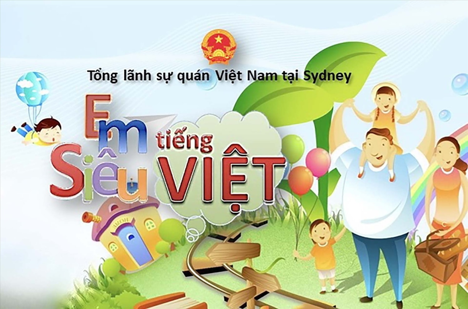 Cuộc thi “Em siêu tiếng Việt” diễn ra từ ngày 1/6 đến hết ngày 15/8, dành cho trẻ em ở độ tuổi từ 6-15 đang sinh sống tại Australia. Cuộc thi “Em siêu tiếng Việt” diễn ra từ ngày 1/6 đến hết ngày 15/8, dành cho trẻ em ở độ tuổi từ 6-15 đang sinh sống tại Australia.
