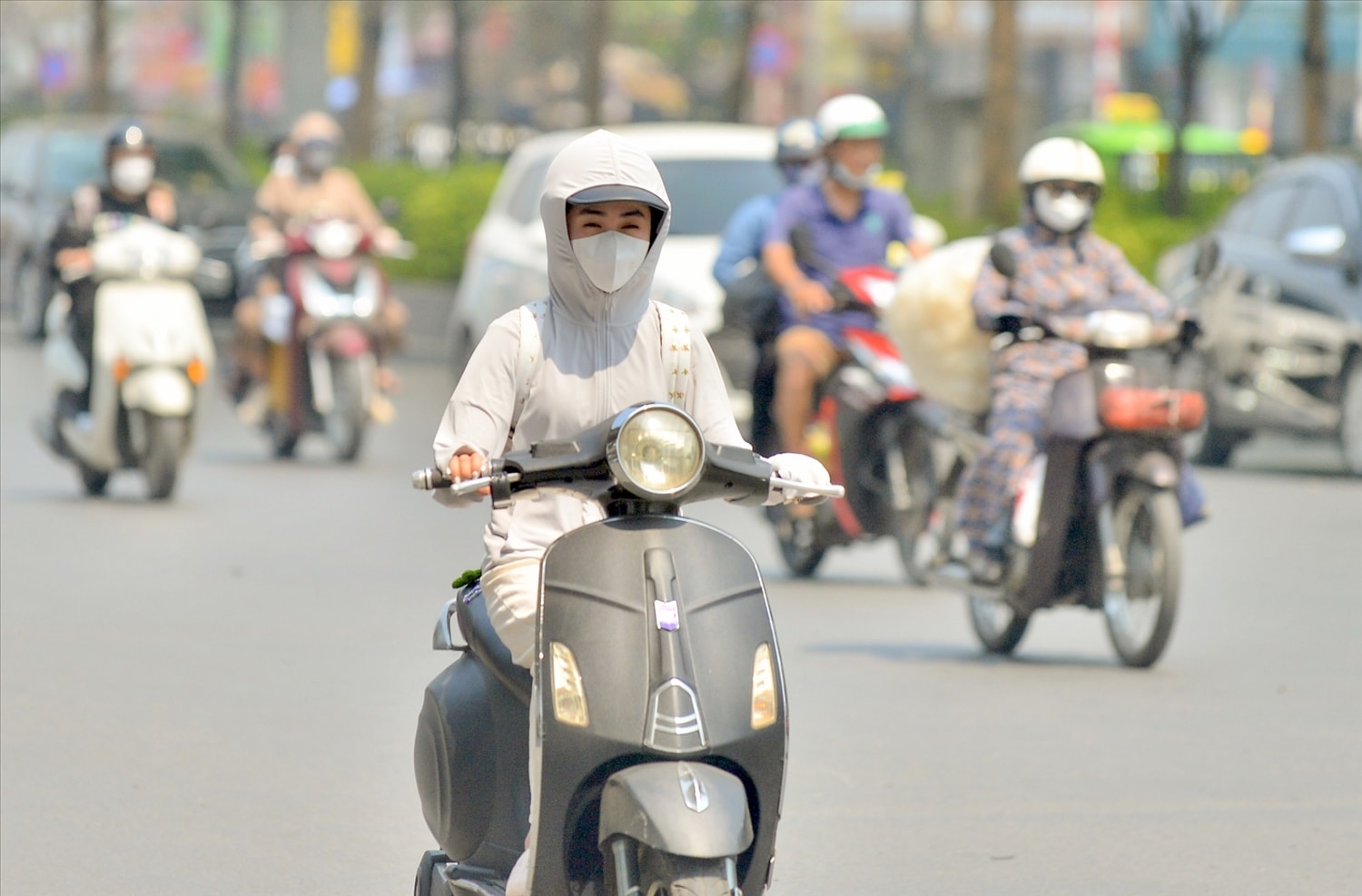 Nhiệt độ trung bình tháng 6 trên cả nước dự báo tăng so với nhiều năm. (Ảnh: Hoài Nam/Vietnam+)