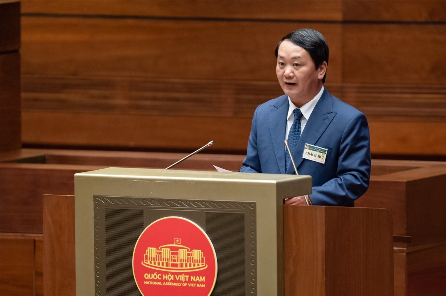 Bộ trưởng, Chủ nhiệm Uỷ ban Dân tộc Hầu A Lềnh trả lời chất vấn tại Kỳ họp thứ 5, Quốc hội khóa XV Bộ trưởng, Chủ nhiệm Uỷ ban Dân tộc Hầu A Lềnh trả lời chất vấn tại Kỳ họp thứ 5, Quốc hội khóa XV