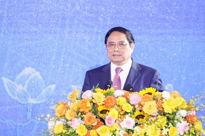 Thủ tướng: Nền giáo dục nước ta đã có những chuyển biến quan trọng; mạng lưới giáo dục được mở rộng trên khắp mọi miền đất nước. (Ảnh: VGP/Nhật Bắc)