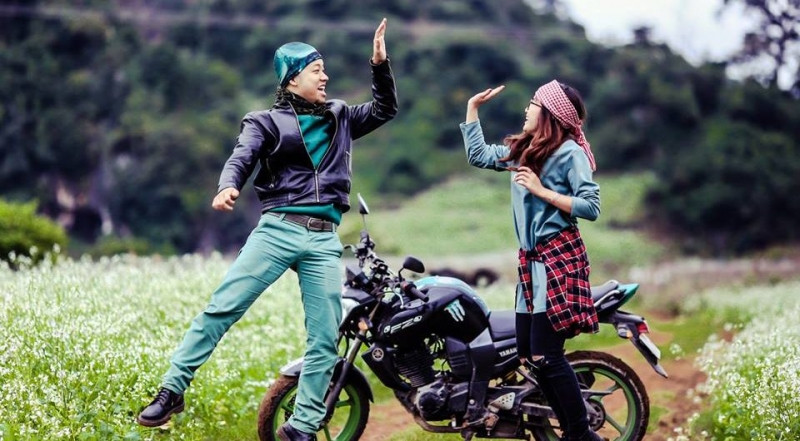 Cảnh đẹp 4 mùa tại các vùng miền trở thành trải nghiệm thú vị cho du khách ưa thích đi xe máy. Ảnh: dulichbavi.com