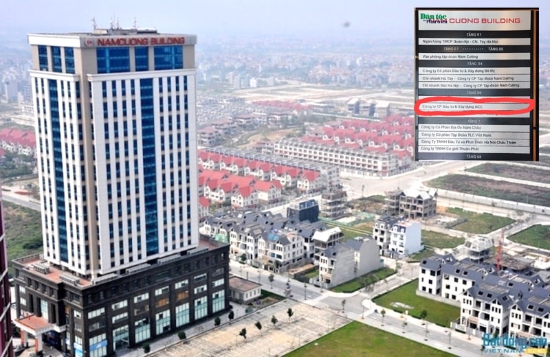 Công ty Cổ phần Đầu tư và Xây dựng NCC ở tầng 6, tòa nhà Nam Cường Công ty Cổ phần Đầu tư và Xây dựng NCC ở tầng 6, tòa nhà Nam Cường