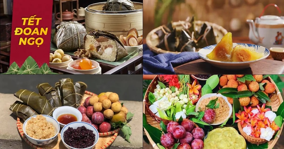 Tết Đoan Ngọ (mùng 5 tháng 5 âm lịch) hay còn gọi là Tết Đoan Dương, Tết giết sâu bọ. Ảnh minh họa