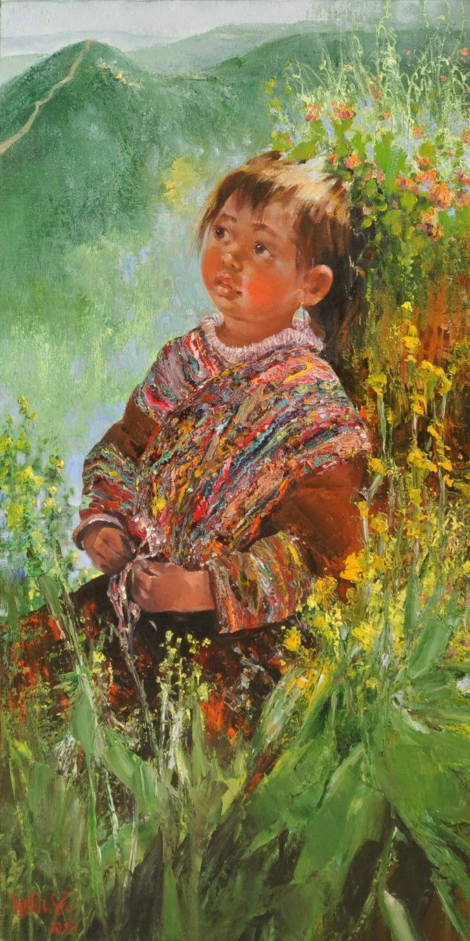Tranh của họa sĩ Ngụy Đình Hà