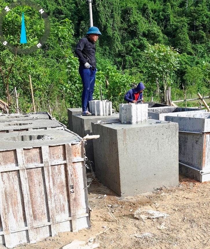 Những hạng mục đầu tư đầu tiên đang triển khai cho đồng bào 2 bản Búng và Cò Phạt
