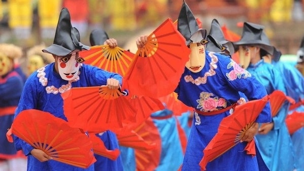 Trò diễn Xuân Phả-di sản văn hóa phi vật thể cấp quốc gia,được xem là “độc nhất vô nhị