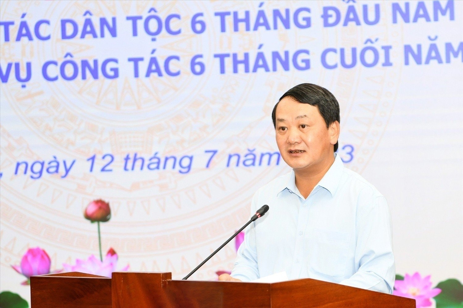 Bộ trưởng, Chủ nhiệm UBDT Hầu A Lềnh chủ trì Hội nghị