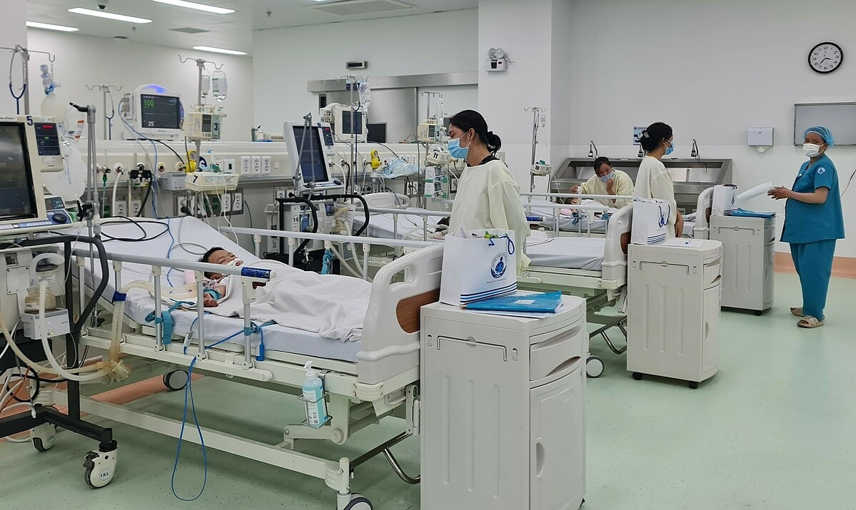 Số ca mắc tay chân miệng tại TP. Hồ Chí Minh tiếp tục tăng nhanh. Ảnh minh họa