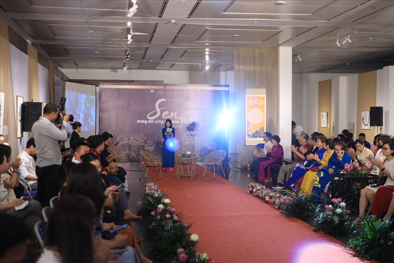 Không gian buổi tọa đàm Không gian buổi tọa đàm