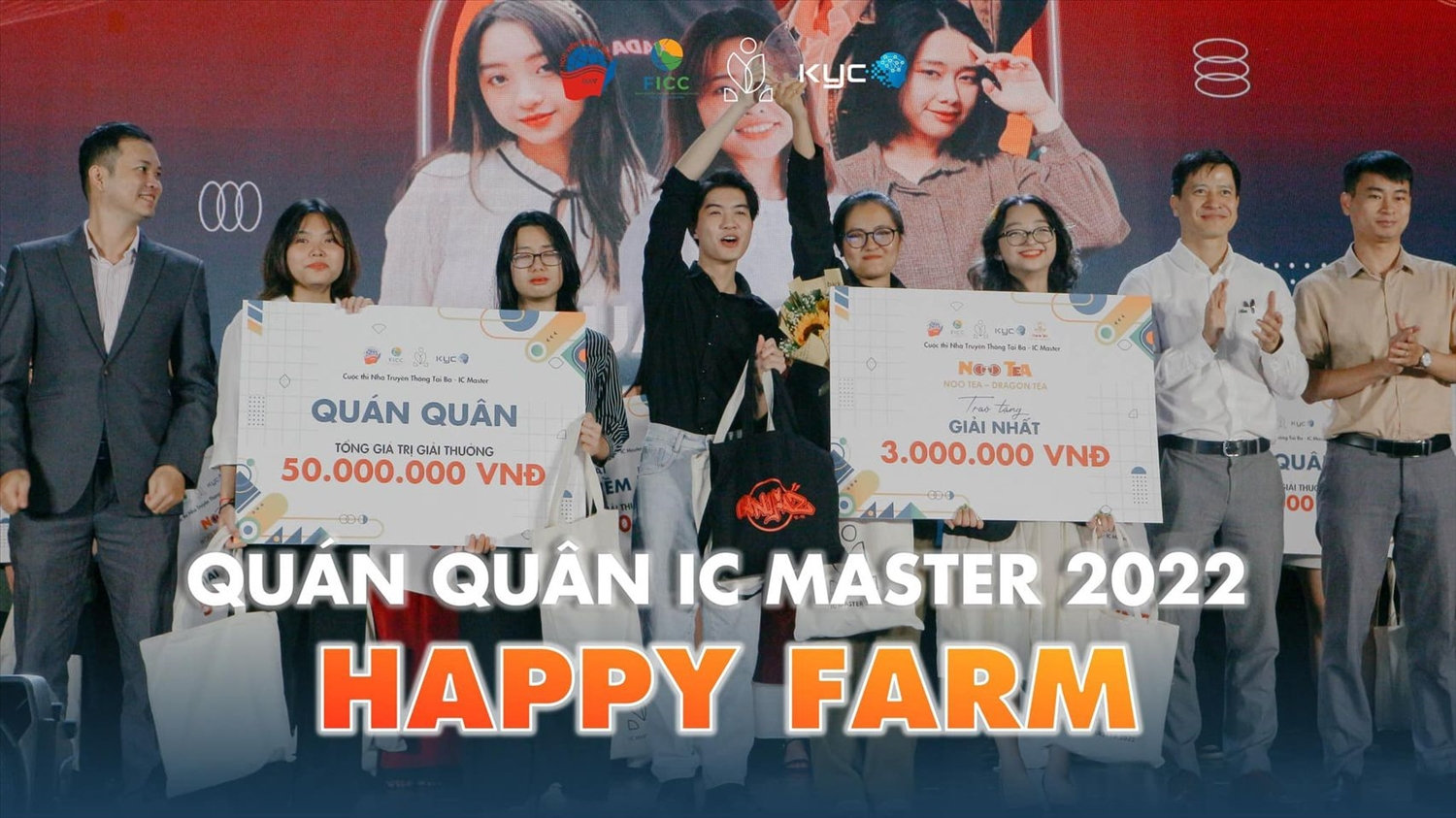 Thành viên đội quán quân IC MASTER 2022 Thành viên đội quán quân IC MASTER 2022
