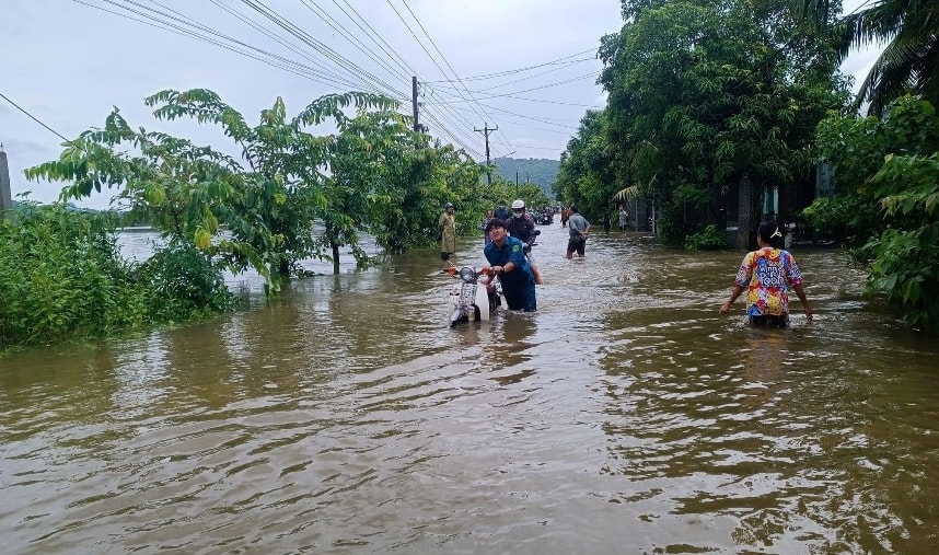  Lũ quét gây thiệt hại nhiều tài sản, hoa màu, tuy nhiên may mắm là không có thiệt hại về người