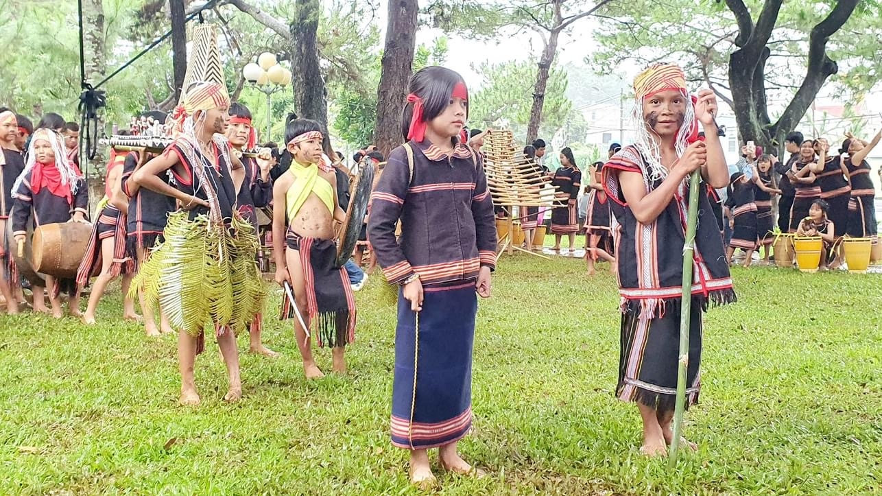 (Tin PV) Tp. Pleiku (Gia Lai): Hơn 200 thanh thiếu nhi DTTS tham gia Liên hoan cồng chiêng và hát dân ca 5