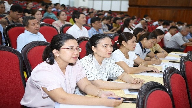 Các đại biểu tham dự buổi tập huấn