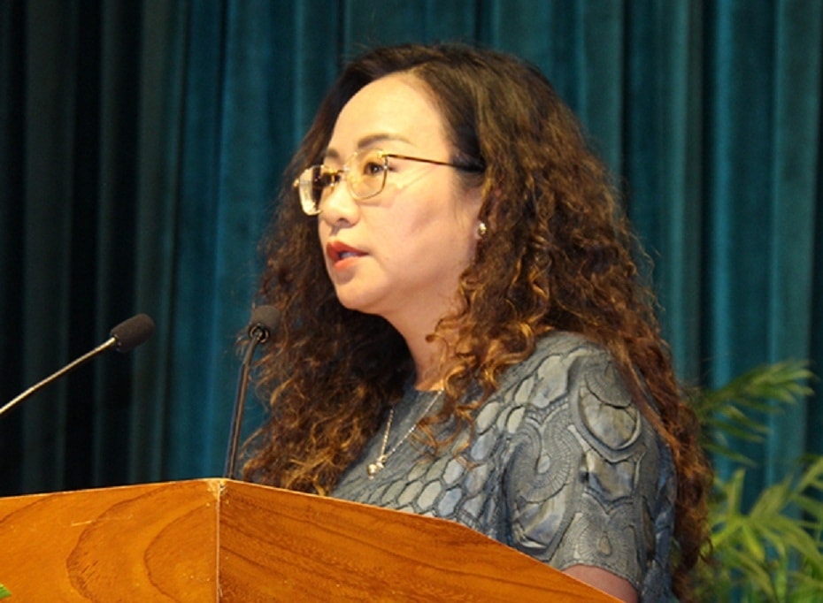 TS. Nguyễn Thị Phương Loan – Phó Vụ trưởng Vụ Đào tạo – Bộ VHTT&DL phát biểu ý kiến tại Hội thảo
