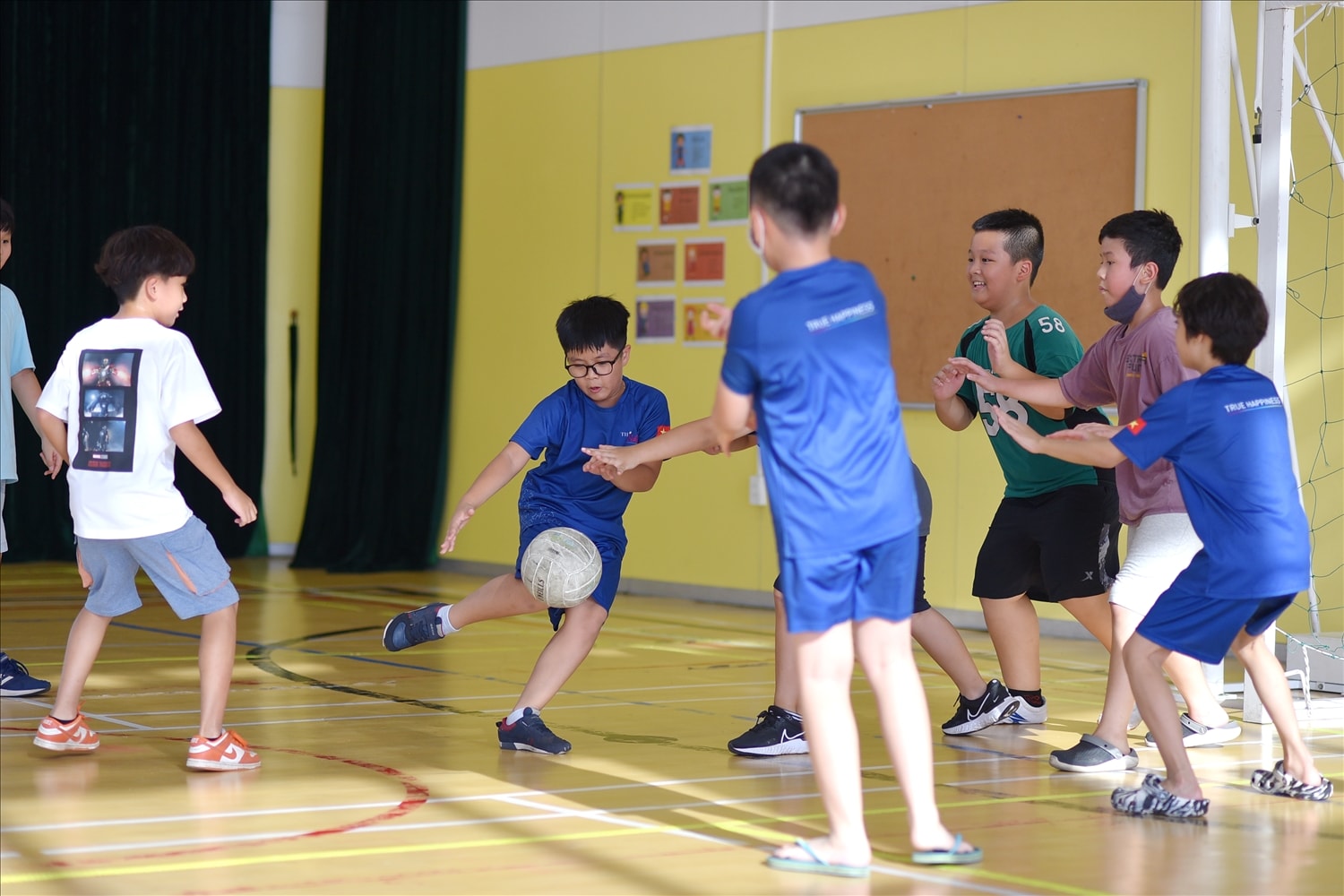 Các hoạt động nâng cao thể chất luôn được TH School chú trọng để cân bằng cùng các bộ môn văn hóa