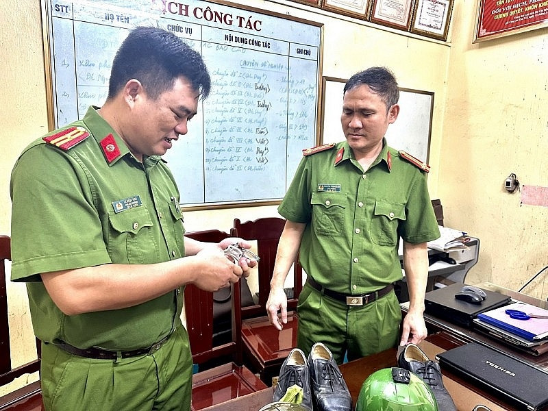 Công an huyện Thường Xuân đã tìm ra thủ phạm giả danh Công an để lừa đảo chiếm đoạt tài sản của chị H.