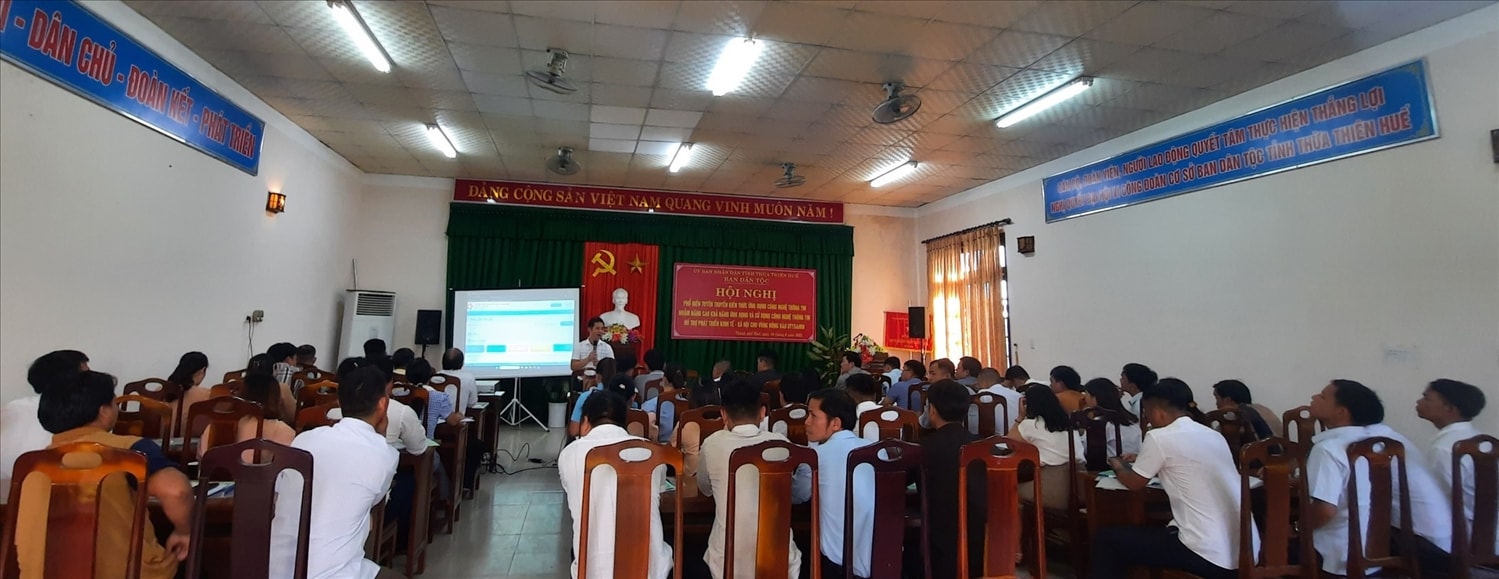 Báo cáo viên truyền đạt nội dung đến các học viên tại Hội nghị. Báo cáo viên truyền đạt nội dung đến các học viên tại Hội nghị.
