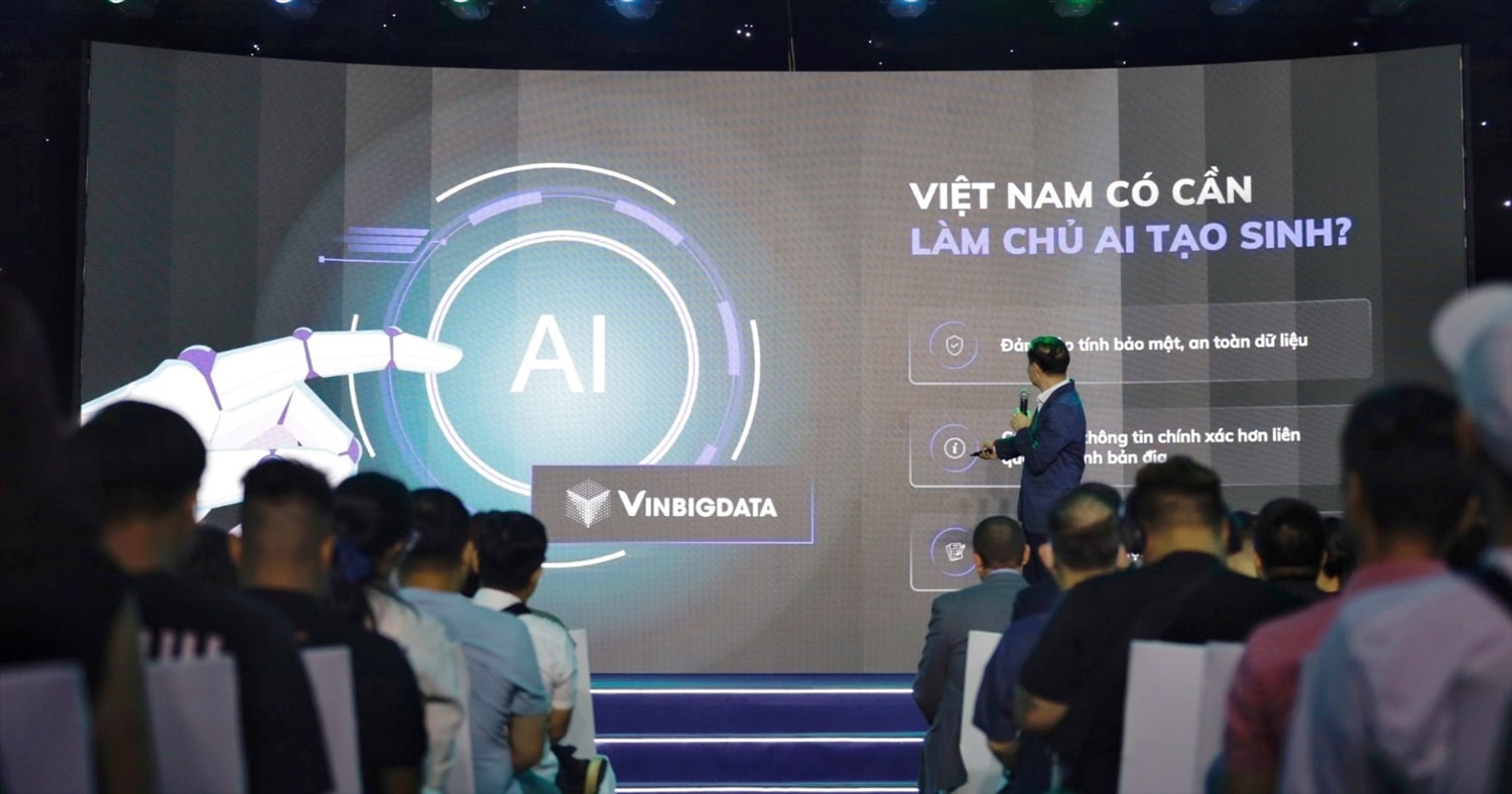 Tháng 12/2023, VinBigdata sẽ chính thức ra mắt VinBase 2.0 tích hợp AI tạo sinh và ứng dụng ViGPT – “ChatGPT phiên bản Việt” Tháng 12/2023, VinBigdata sẽ chính thức ra mắt VinBase 2.0 tích hợp AI tạo sinh và ứng dụng ViGPT – “ChatGPT phiên bản Việt”
