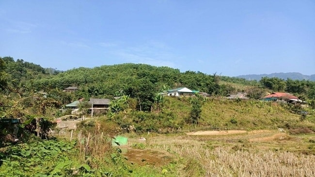 Một góc bản biên giới Xắng Hằng, xã Yên Khương (Lang Chánh) Một góc bản biên giới Xắng Hằng, xã Yên Khương (Lang Chánh)