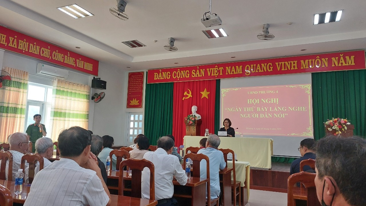 “Ngày thứ bảy - Lắng nghe dân nói” 