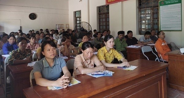 Hội nghị tập huấn điểm về tiếp cận trợ giúp pháp lý tại xã Liên Sơn