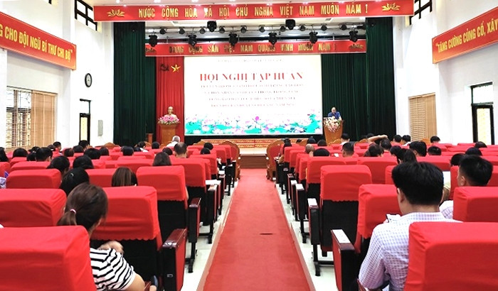 Quang cảnh Hội nghị tập huấn Quang cảnh Hội nghị tập huấn