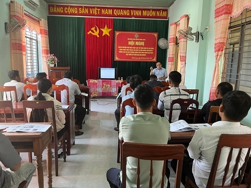 Các Chi hội trưởng nông dân tham dự Hội nghị