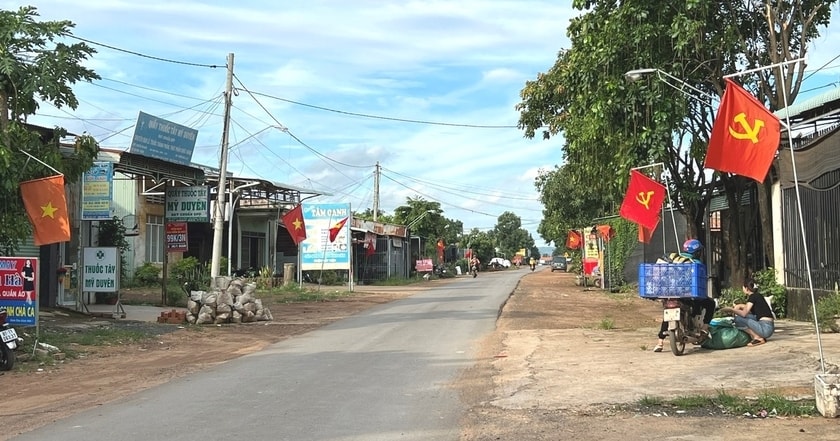 Một góc vùng biên giới Ia Lâu