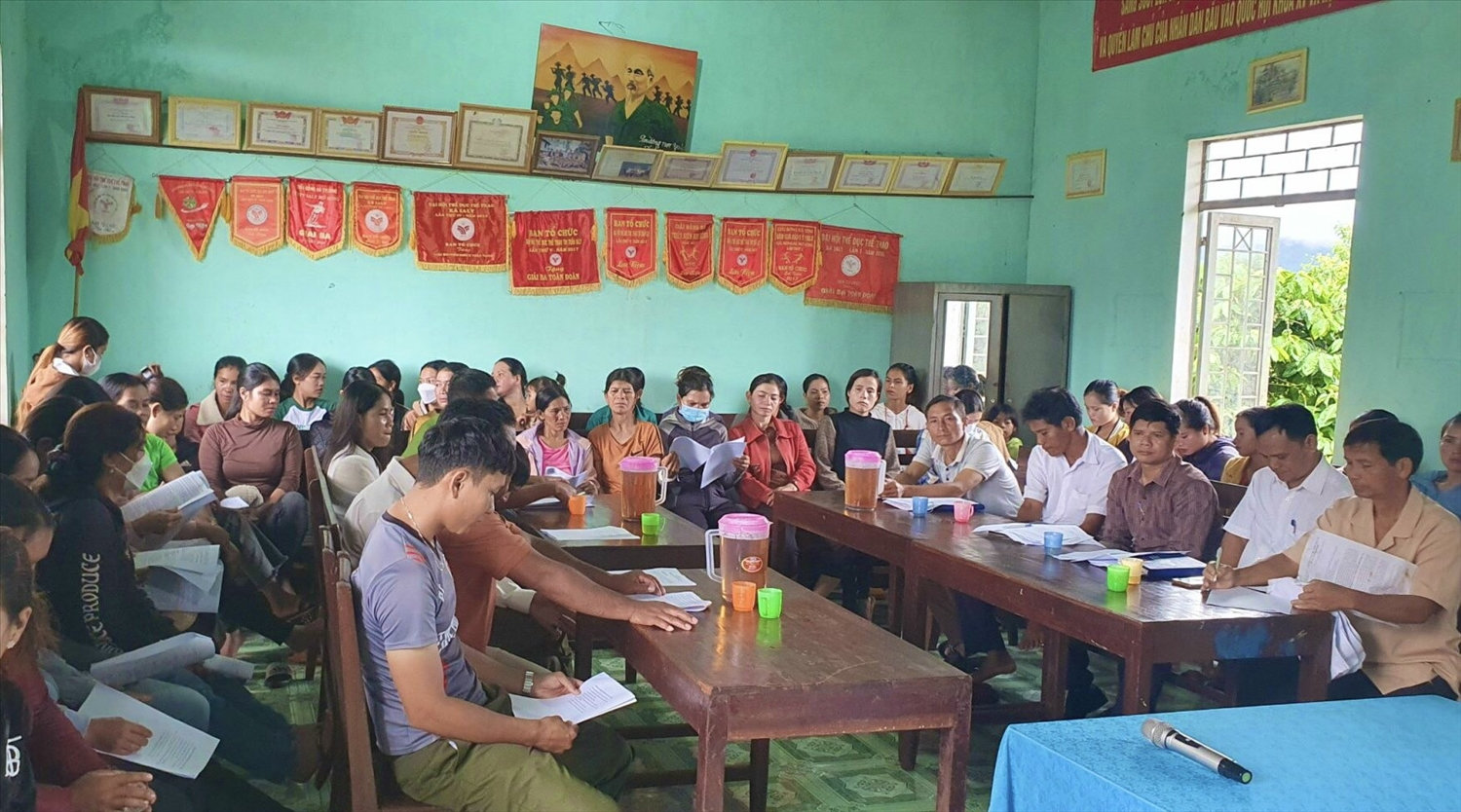 Một buổi truyền thông, tuyên truyền phòng chống tảo hôn và hôn nhân cận huyết thống
