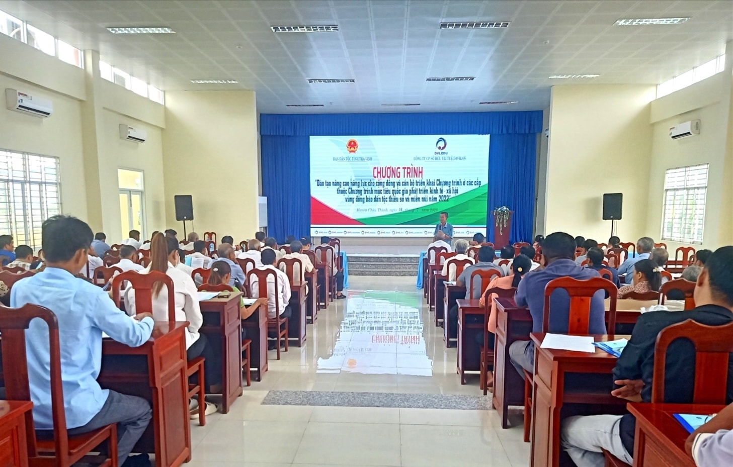 Một buổi tuyên truyền, bồi dưỡng chính sách dân tộc do Ban Dân tộc tỉnh Trà Vinh tổ chức tại huyện Châu Thành Một buổi tuyên truyền, bồi dưỡng chính sách dân tộc do Ban Dân tộc tỉnh Trà Vinh tổ chức tại huyện Châu Thành