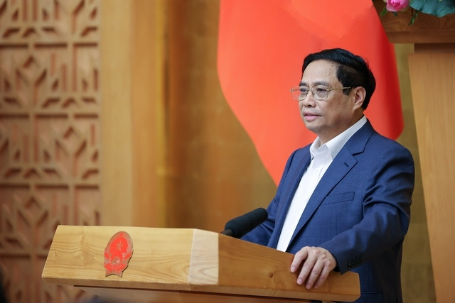 Thủ tướng Phạm Minh Chính phát biểu kết luận phiên họp Chính phủ thường kỳ tháng 9/2023 và Hội nghị trực tuyến Chính phủ với các địa phương - Ảnh: VGP/Nhật Bắc Thủ tướng Phạm Minh Chính phát biểu kết luận phiên họp Chính phủ thường kỳ tháng 9/2023 và Hội nghị trực tuyến Chính phủ với các địa phương - Ảnh: VGP/Nhật Bắc