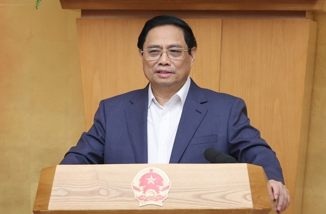 Thủ tướng Phạm Minh Chính ghi nhận, biểu dương nỗ lực, kết quả của các bộ, ngành, địa phương, đóng góp vào thành tựu chung của cả nước - Ảnh: VGP/Nhật Bắc Thủ tướng Phạm Minh Chính ghi nhận, biểu dương nỗ lực, kết quả của các bộ, ngành, địa phương, đóng góp vào thành tựu chung của cả nước - Ảnh: VGP/Nhật Bắc