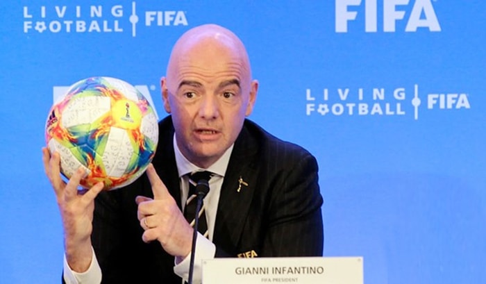 Chủ tịch FIFA Gianni Infantino Chủ tịch FIFA Gianni Infantino